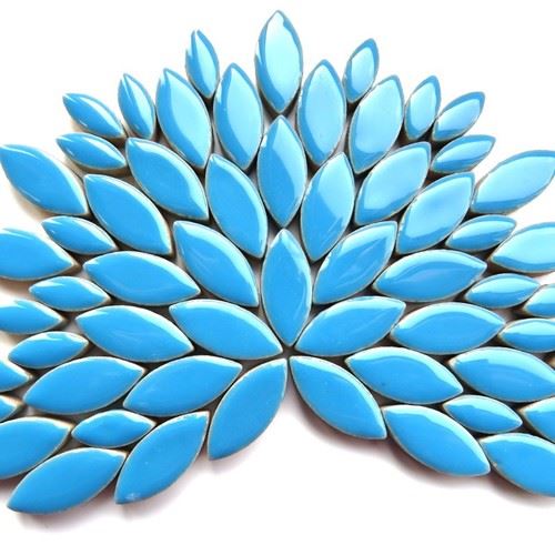 Ceramic Petals - Thalo Blue H171