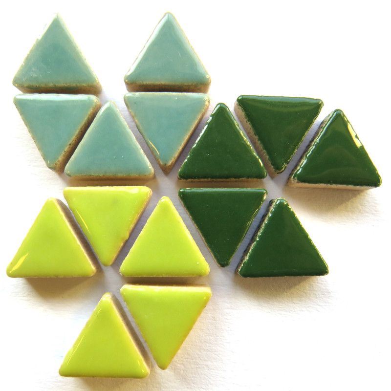 Ceramic Triangles Mix - Meadow