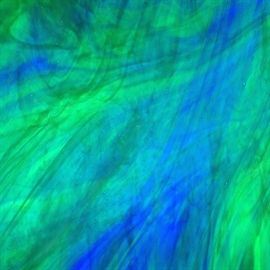 Premium Glass - Mystic: Green Teal Blue - DISCONTINUED