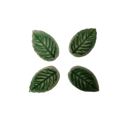 Handmade Shapes - Green Leaves