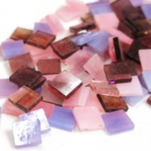 Mini Stained Glass tile mix - Lotus