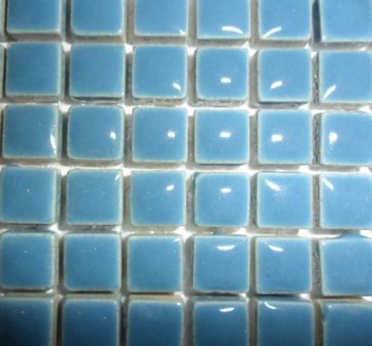 10mm Glazed Ceramic - Dusty Blue H18