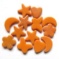Glass Charms - Orange - DISCONTINUED