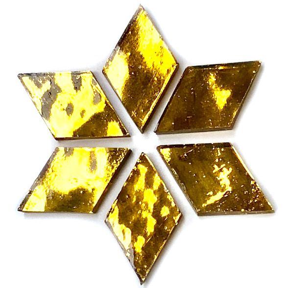 AR17 Glass Diamonds - Gold Wavy