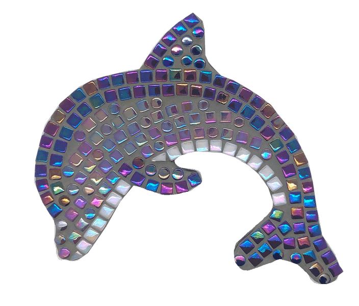Kit - Dolphin Mosaic Kit - Purple