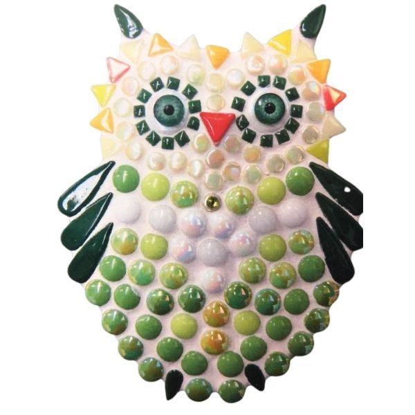 Kit - 16cm Green Owl