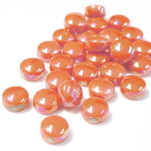 Optic Drops Iridised - 104P Orange Opal