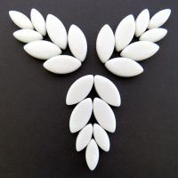 Glass Petals - White