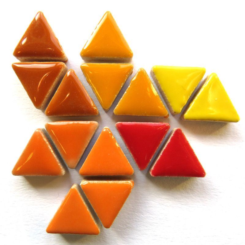 Ceramic Triangles Mix - Sunny