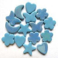 Glass Charms - Turquoise - DISCONTINUED