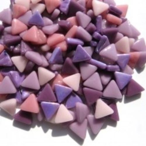 10mm Triangle Mixes - Pansy