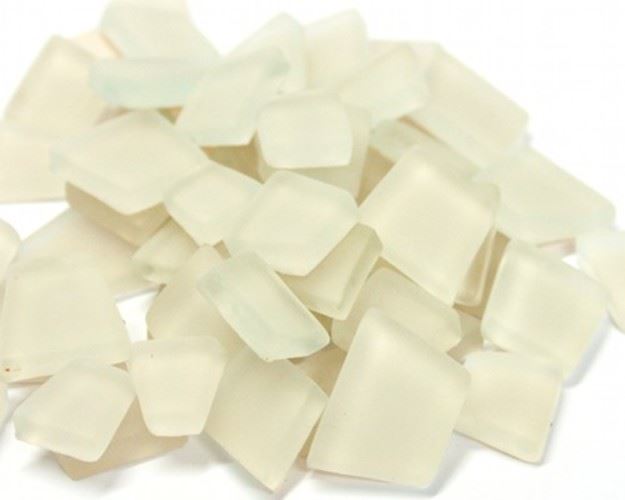 Beach Glass - Frosted Ivory