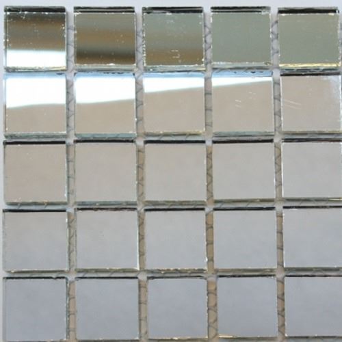 Mirror Tiles - Mesh Mounted 20mm