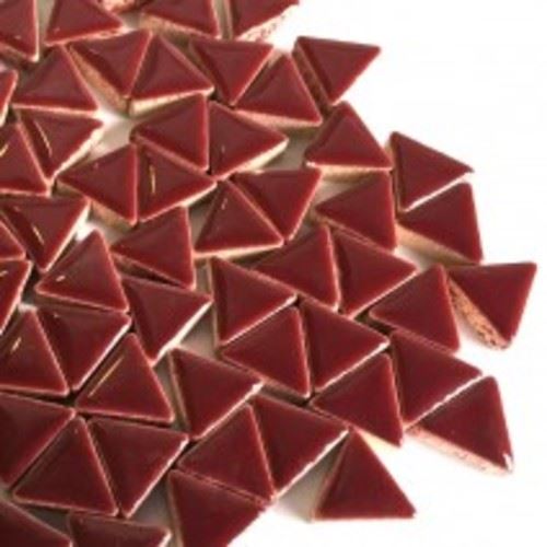 Ceramic Triangles - Merlot