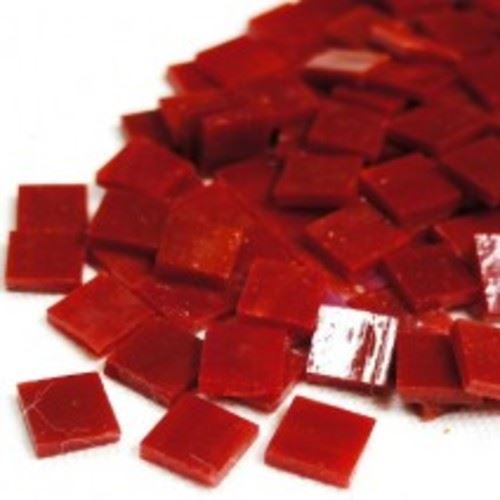 Mini Stained Glass tiles - Deep Red MG115 - 250g