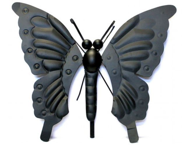 Base Metal - Butterfly Garden Stake 40cm: Metal