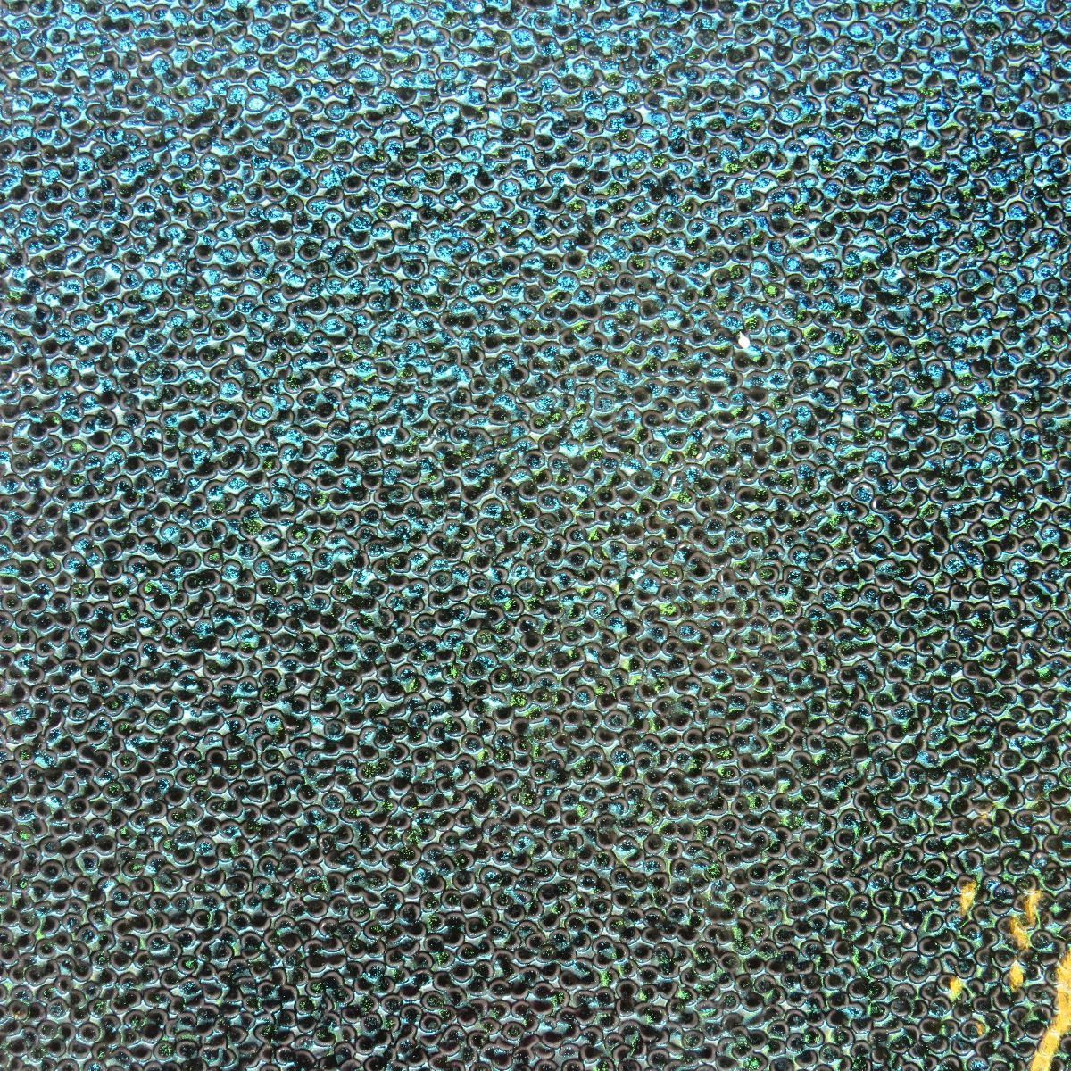 Van Gogh Glass - Turquoise Sparkle Confetti - 5x10cm