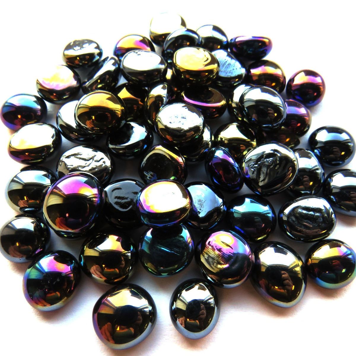 Mini Gems - Black Opalescent