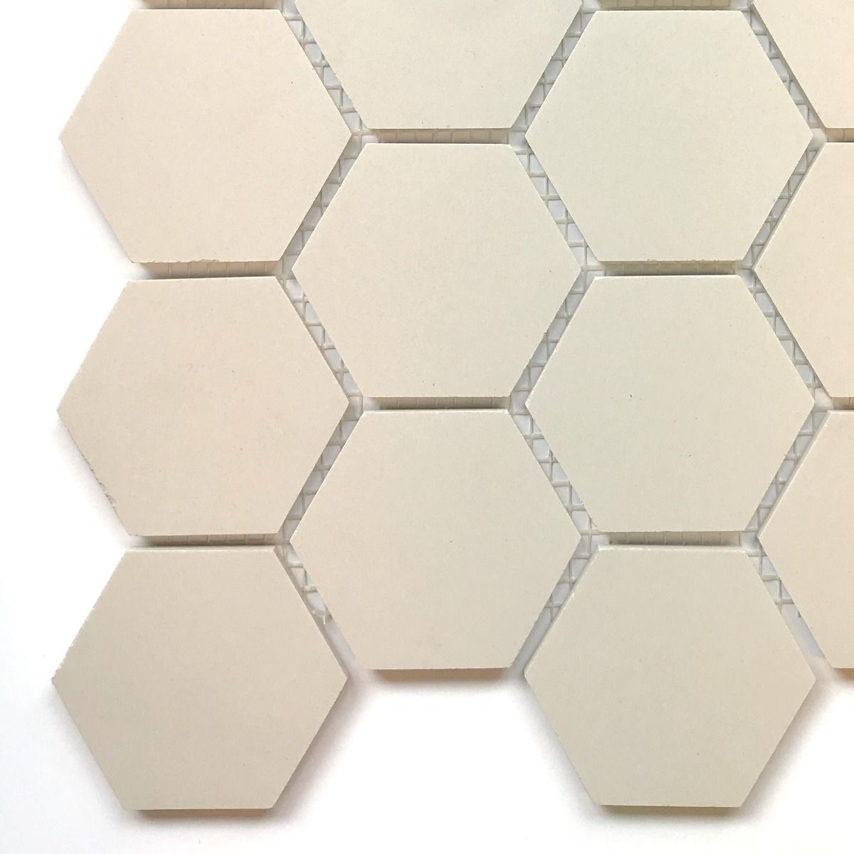 Winckelmans 50mm Hexagons: Super Blanc