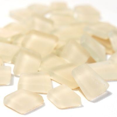 Beach Glass - Frosted Ivory