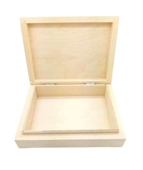 Base - Wooden Jewellery Box - 16cm x 12cm