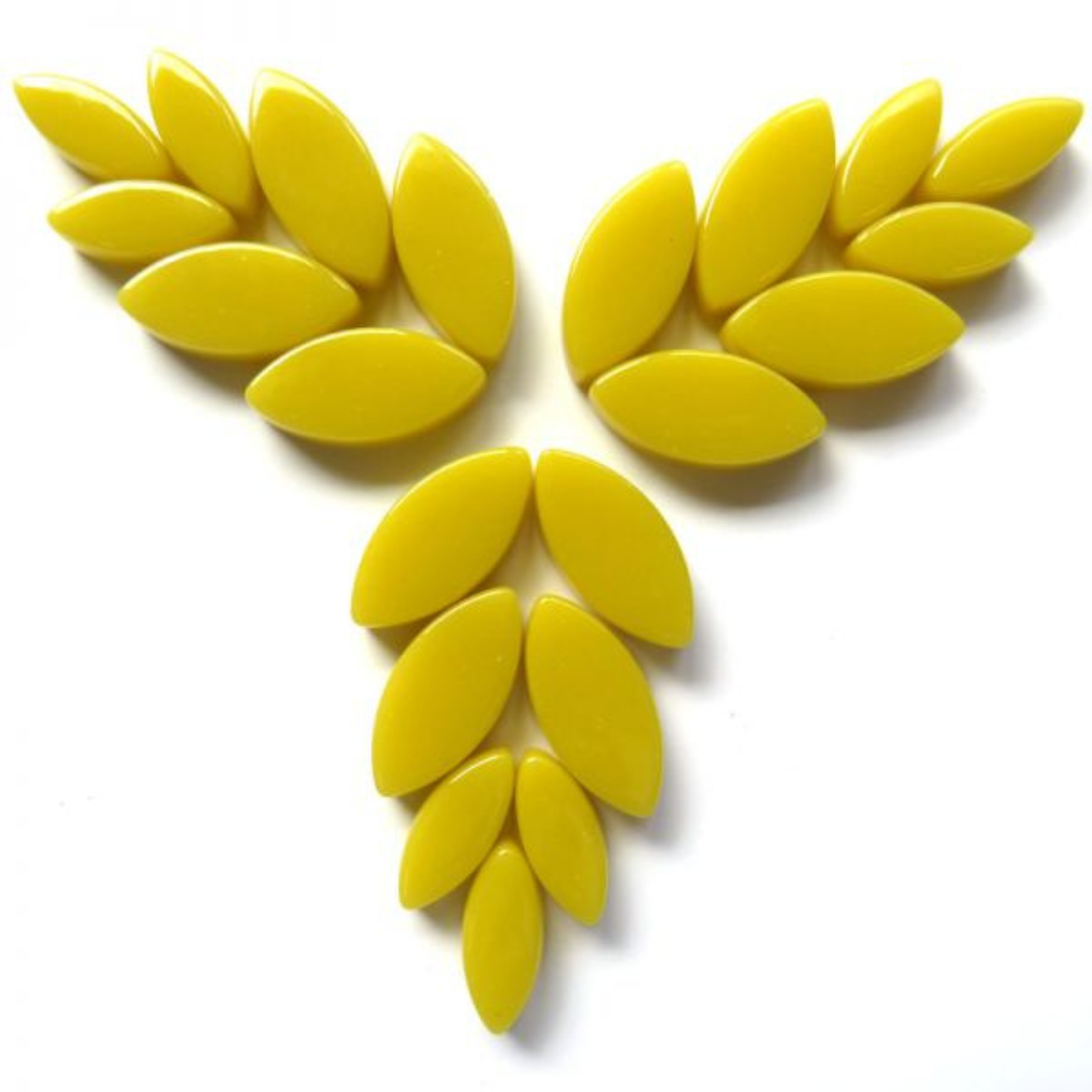 Glass Petals - Yellow